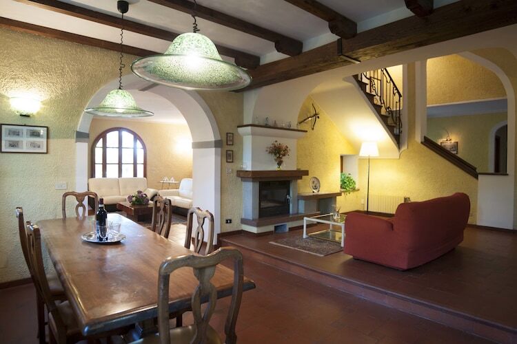 Villa Stia – 6 chambres, piscine chauffée et vue sur la vallée - Photo 13