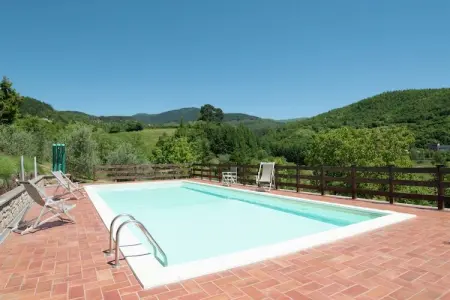 Villa Stia – 6 chambres, piscine chauffée et vue sur la vallée : photo 3