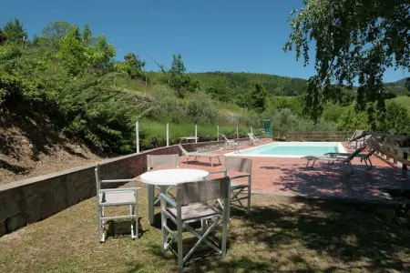 Villa Stia – 6 chambres, piscine chauffée et vue sur la vallée : photo 11
