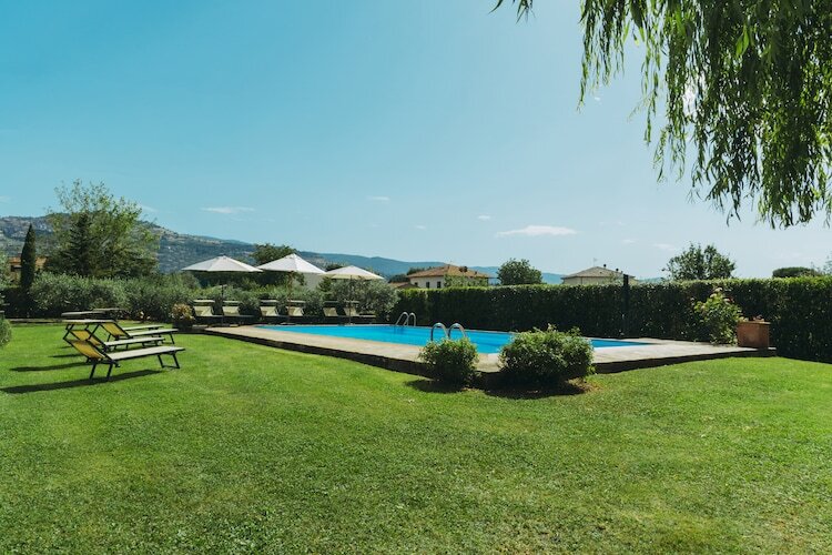 Maison Melograno à Cortona, piscine et pierre authentique - Photo 12