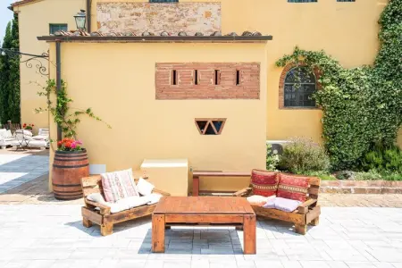 Il Bosco, Appartement attrayant à Collesalvetti avec jardin - Photo 3