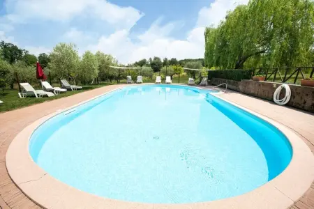 Il Bosco, Appartement attrayant à Collesalvetti avec jardin - Photo 16