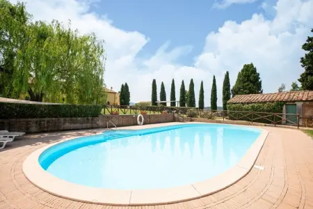 Il Bosco, Appartement attrayant à Collesalvetti avec jardin - Photo 17