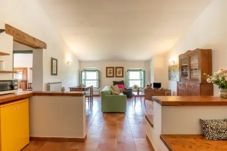 Il Bosco, Appartement attrayant à Collesalvetti avec jardin - Photo 20