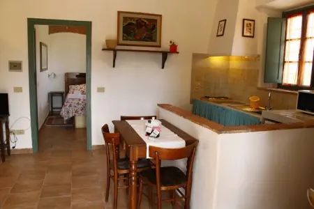 Il Chicco - Gîte 2 pers. en ferme toscane avec piscine : photo 4