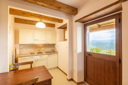 Casa Cipresso, gîte 2 pers. dans une tour du XVe siècle : photo 12