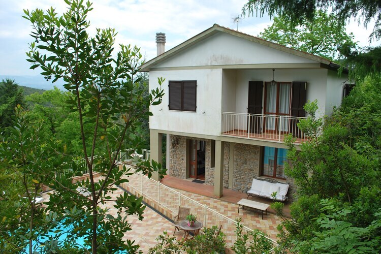 Maison Sassetta Castagno, 8 pers., vue vallée et piscine - Photo 7