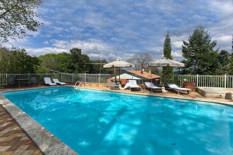 Maison Sassetta Castagno, 8 pers., vue vallée et piscine - Photo 8