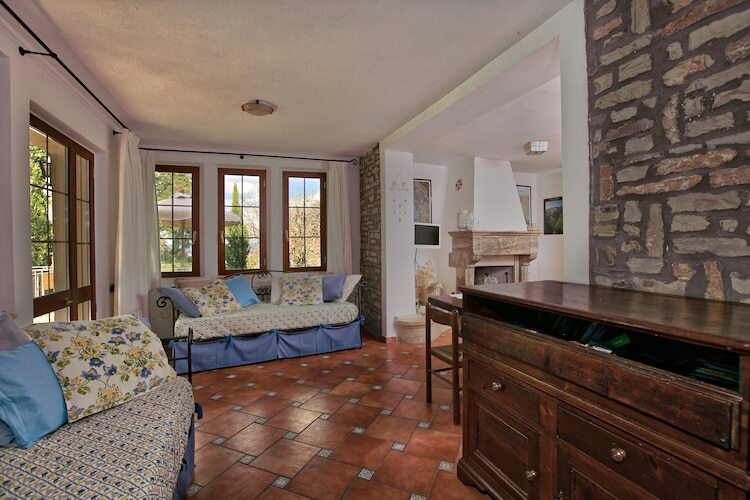 Maison Sassetta Castagno, 8 pers., vue vallée et piscine - Photo 11