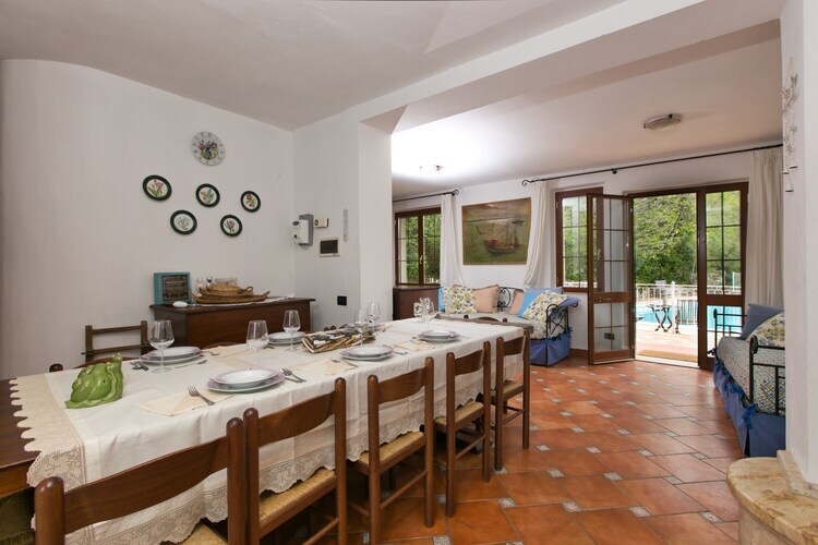 Maison Sassetta Castagno, 8 pers., vue vallée et piscine - Photo 12