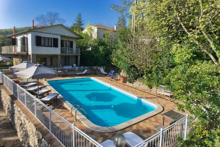 Maison Sassetta Castagno, 8 pers., vue vallée et piscine - Photo 26