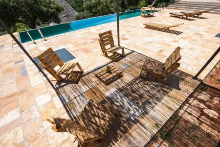 Villa avec piscine et maison d'amis à Cisternino : photo 30