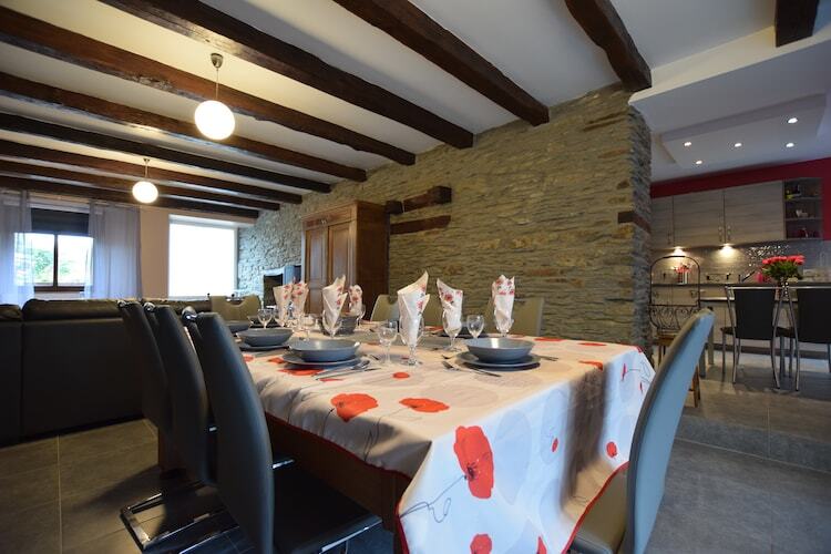 Marfontaine, maison de ferme avec billard à Massul - Photo 12