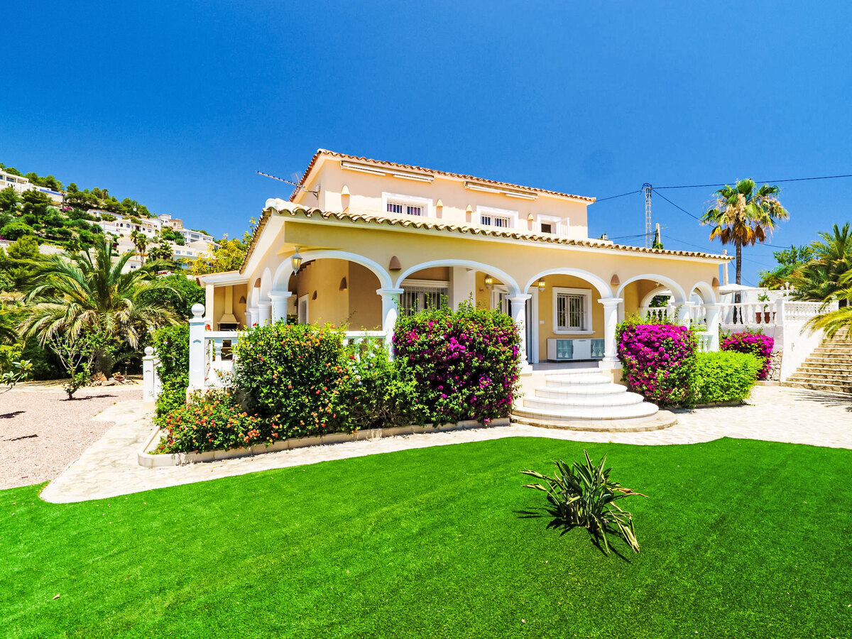 Maison Alina, 8 pers., piscine et vue mer à Moraira - Photo 1