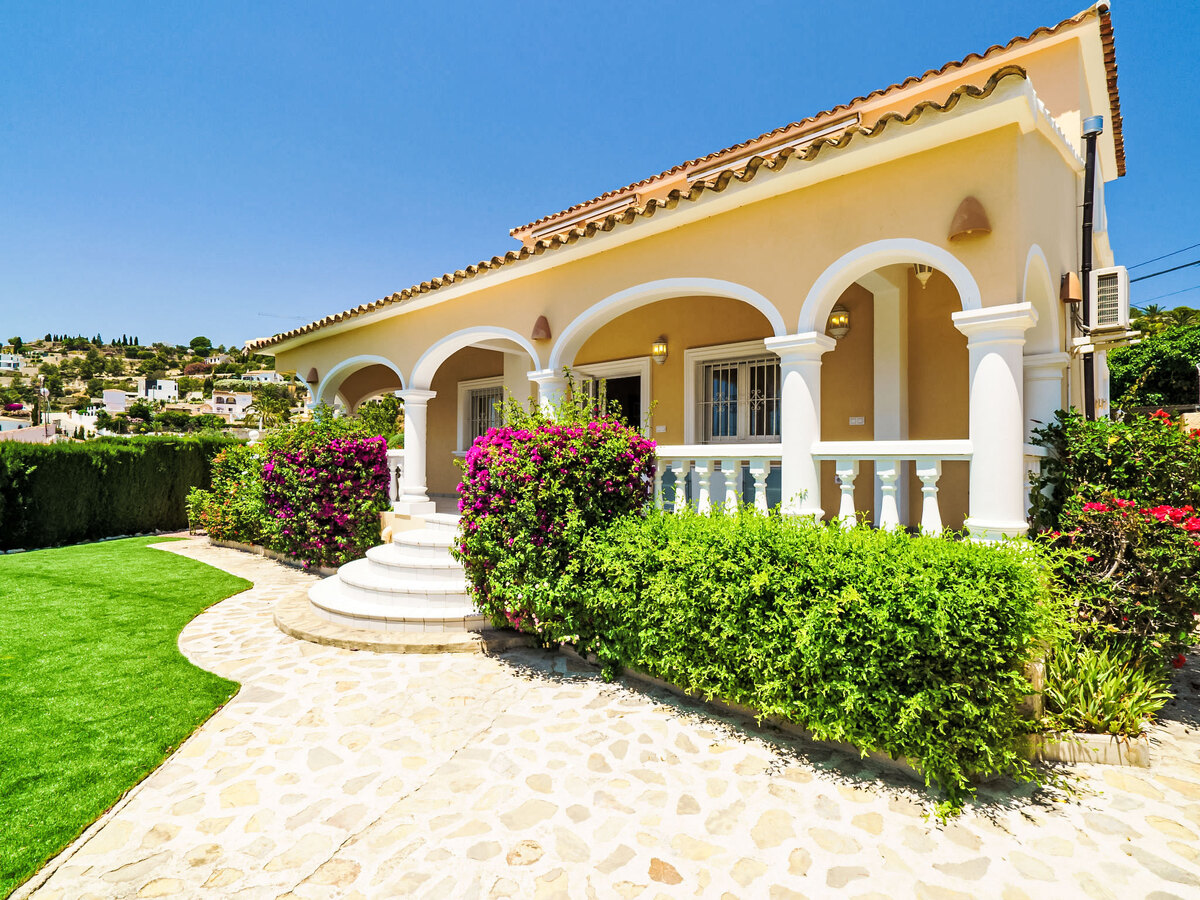 Maison Alina, 8 pers., piscine et vue mer à Moraira - Photo 5