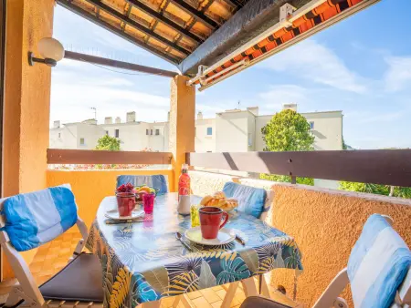 Studio « Le Weekend » à 300 m de la plage, terrasse sud-ouest : photo 12