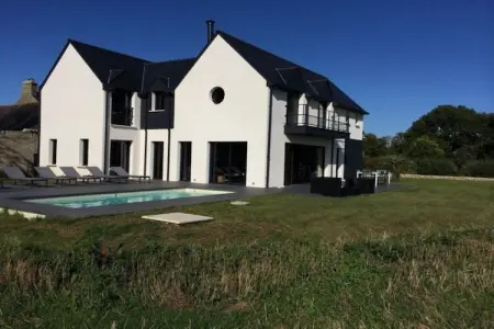 Villa 12 pers., piscine chauffée et plage à 200m : photo 2