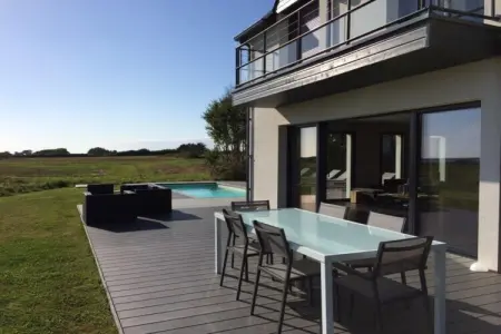 Villa 12 pers., piscine chauffée et plage à 200m : photo 5