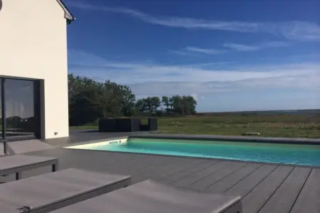 Villa 12 pers., piscine chauffée et plage à 200m : photo 6