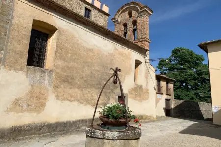 Belvedere, appartement en château avec piscine à Pergine Valdarno : photo 6