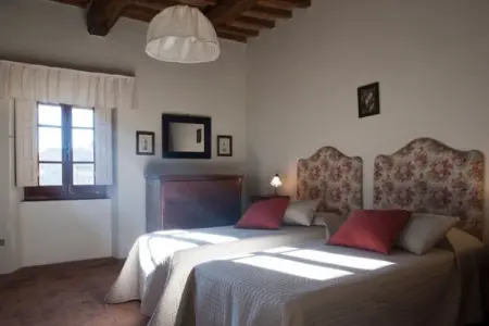 Belvedere, appartement en château avec piscine à Pergine Valdarno : photo 9