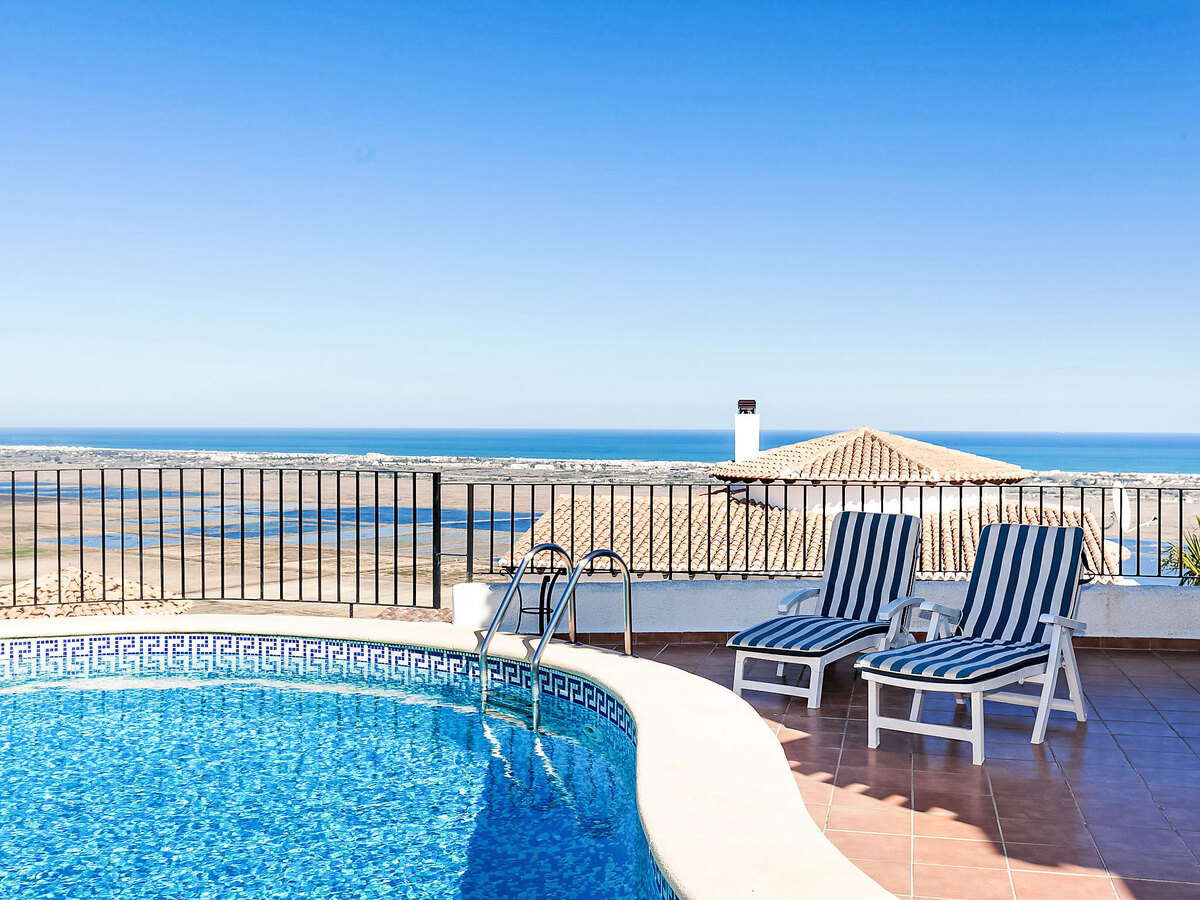 Villa Stella à Pego : piscine et vue panoramique mer - Photo 11