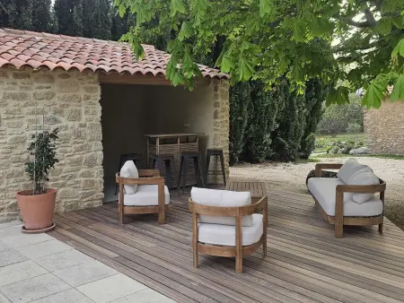 Maison Gite Curel à Bonnieux, vue Lubéron : photo 7