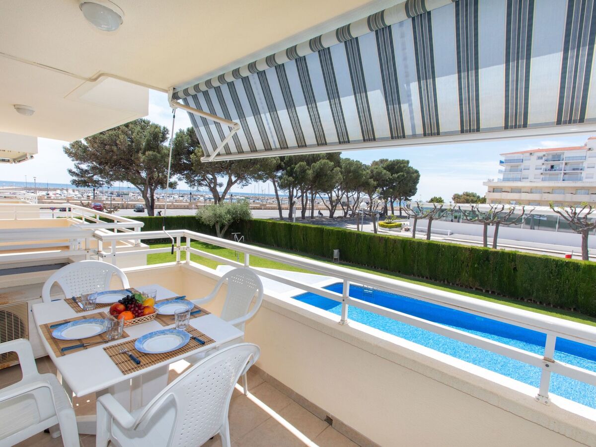 Appartement Las Sirenas à Miami Platja, vue port - Photo 2
