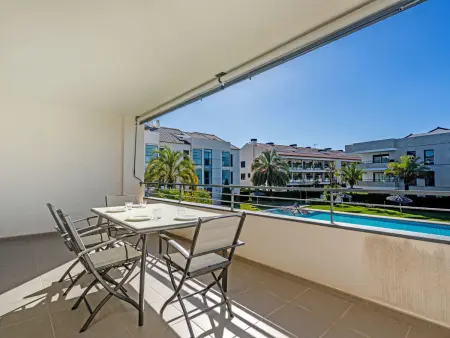 Appartement Isleta Marina – terrasse 18 m² vue piscine, Javea : photo 11