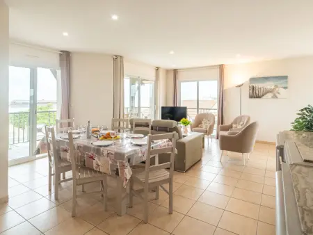 Appartement 3 chambres vue mer à Mimizan, 50 m plage : photo 4