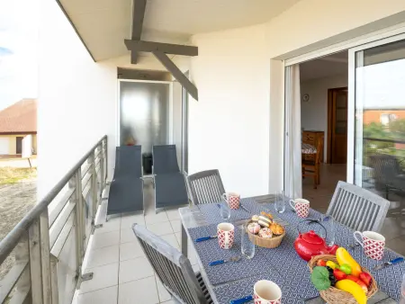 Appartement Côte Sud, 50 m de la plage à Mimizan : photo 9