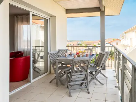 Appartement Côte Sud, 50 m de la plage à Mimizan : photo 10