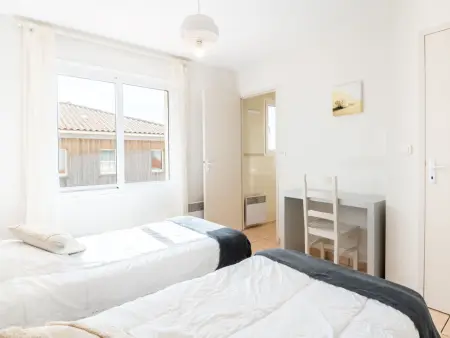 Appartement Côte Sud, 50 m de la plage à Mimizan : photo 14