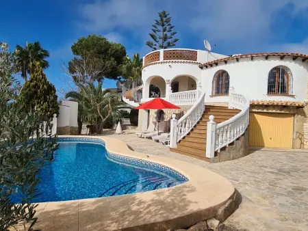 Maison Zindel à Javea – vue mer, piscine et jardin 800 m² : photo 15