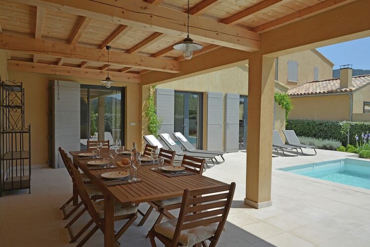 Villa Belle Suzette, 8 pers., piscine chauffée à Malaucène - Photo 19
