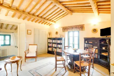 Location maison à Sermugnano, Villa à Rome avec piscine et vue