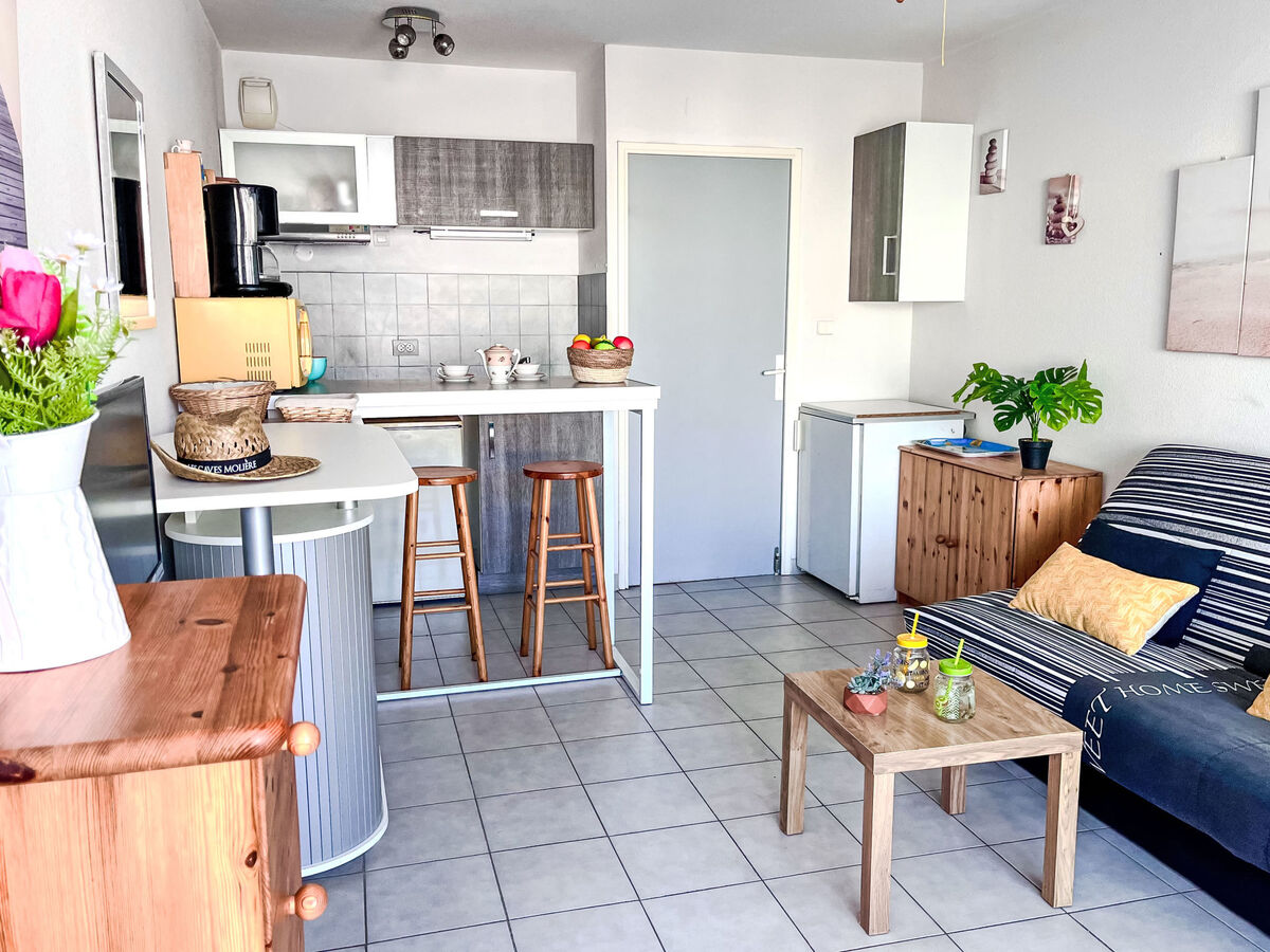 Studio 26 m² rénové face à la mer à Cap d'Agde - Photo 3