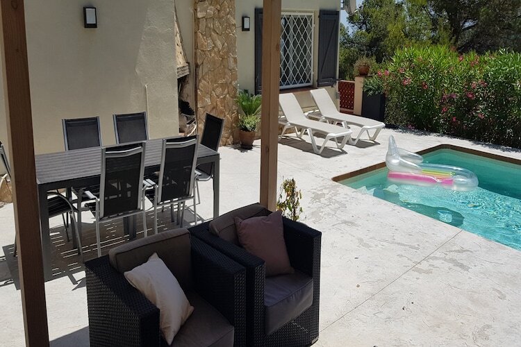 Villa Colom : piscine chauffée et court de tennis à Sant Feliu - Photo 9
