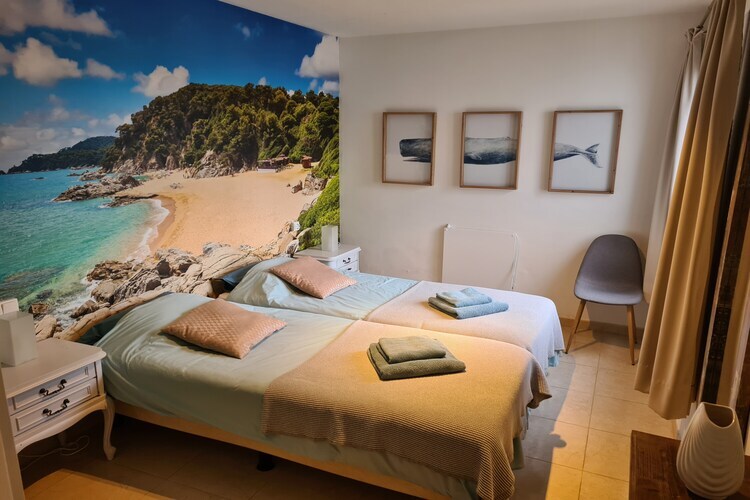 Villa Colom : piscine chauffée et court de tennis à Sant Feliu - Photo 10