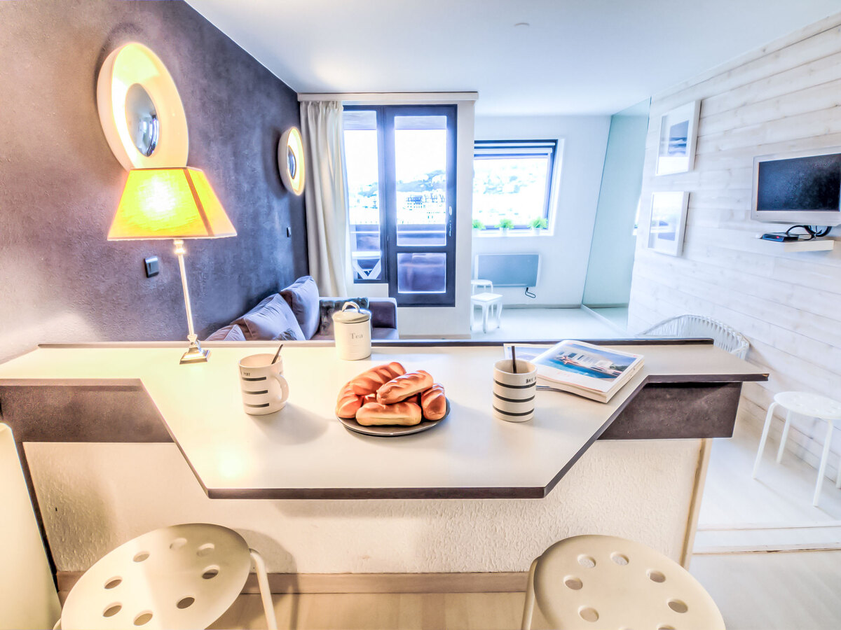 Studio vue mer au 5e étage, résidence Les Marinas – Deauville - Photo 8