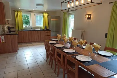 La Fraise des Bois, maison 9 pers. avec piscine et sauna : photo 4