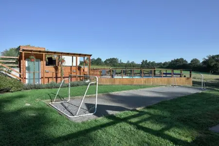 La Fraise des Bois, maison 9 pers. avec piscine et sauna : photo 21