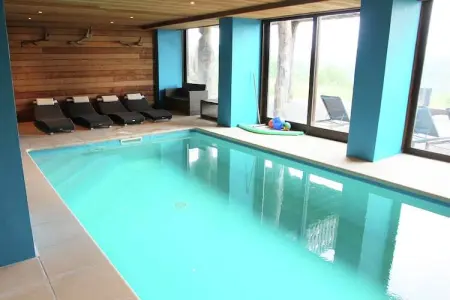 Les Sept Collines, Luxueuse maison de vacances avec piscine à Stoumont - Photo 1
