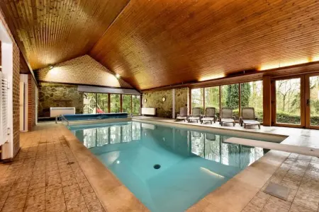 Villa Grand Han : piscine intérieure et sauna près de Durbuy : photo 6