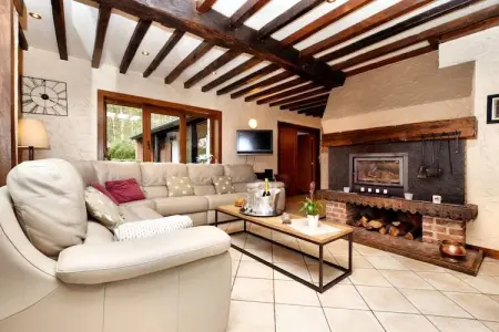 Villa Grand Han : piscine intérieure et sauna près de Durbuy : photo 10