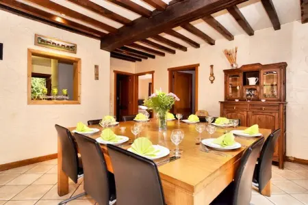 Villa Grand Han : piscine intérieure et sauna près de Durbuy : photo 11