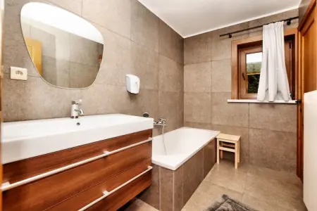Villa Grand Han : piscine intérieure et sauna près de Durbuy : photo 31
