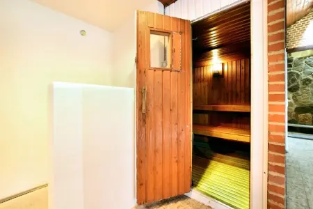 Villa Grand Han : piscine intérieure et sauna près de Durbuy : photo 38