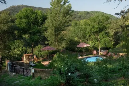 Zoya, gîte rural avec piscine et terrasse sur rivière : photo 13
