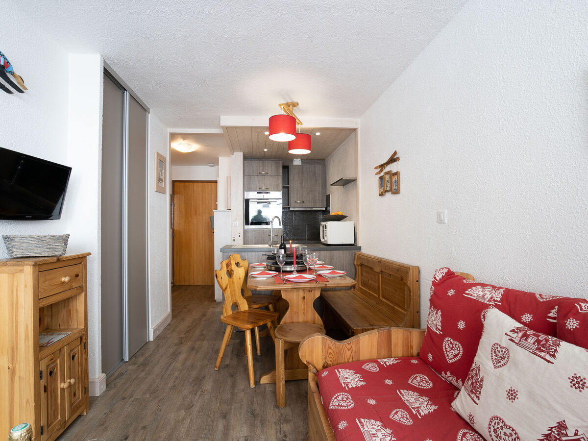 Apt 2 pièces Tignes, balcon sud vue pistes - Photo 6